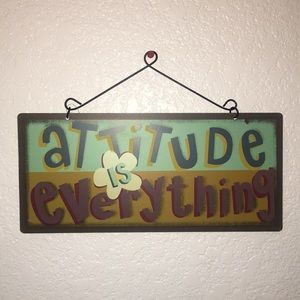 Metal Sign Attitude Is Everything!